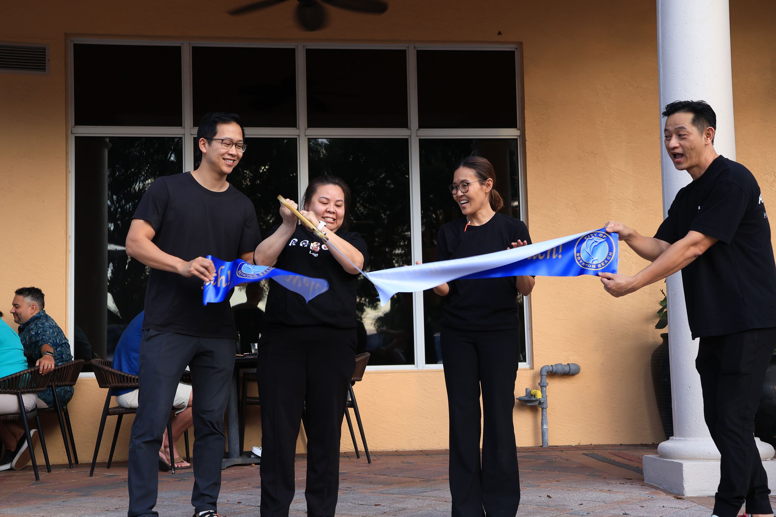 Ribbon Cutting at Raman Lab Eatery