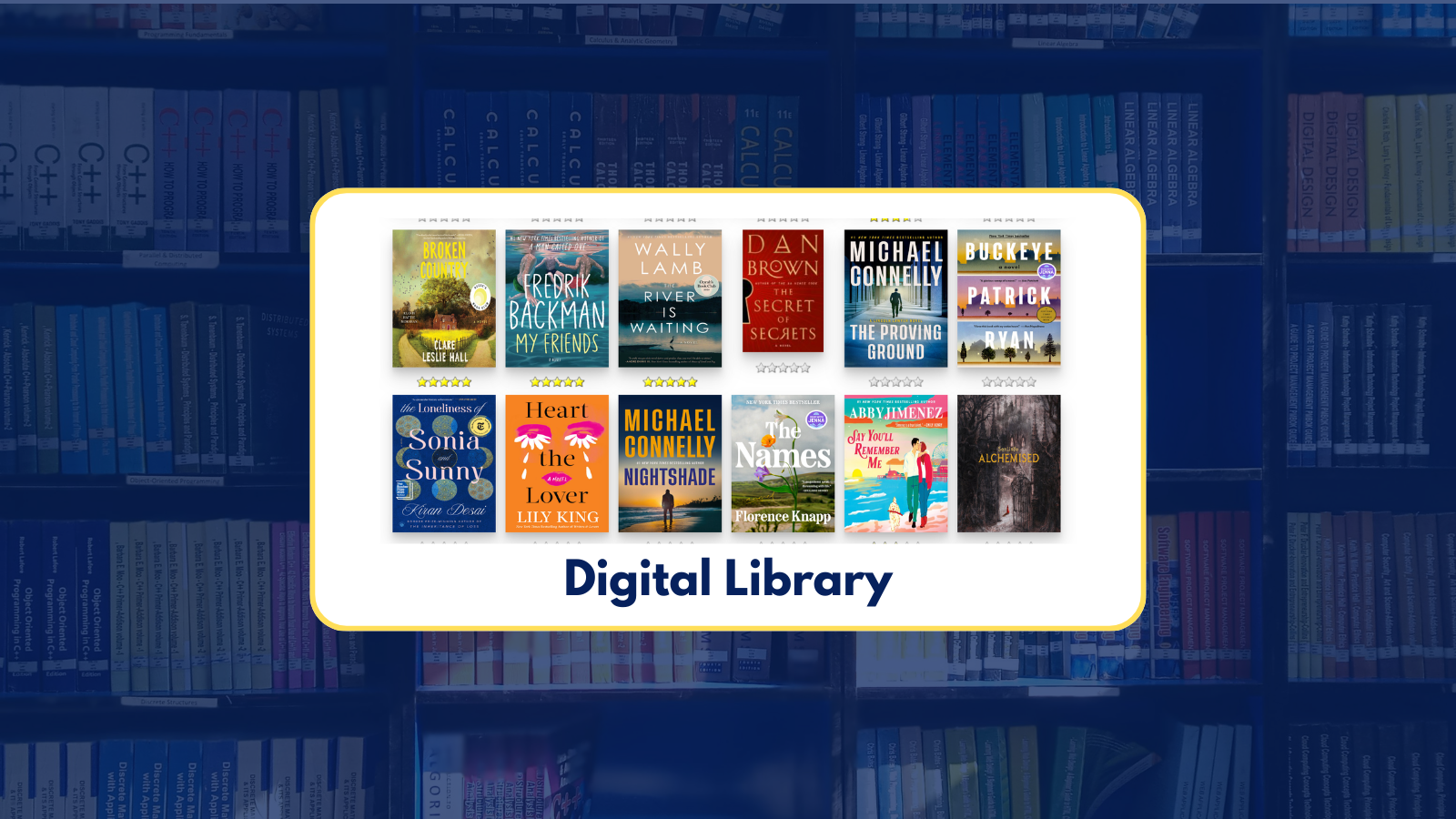 Digital Library button