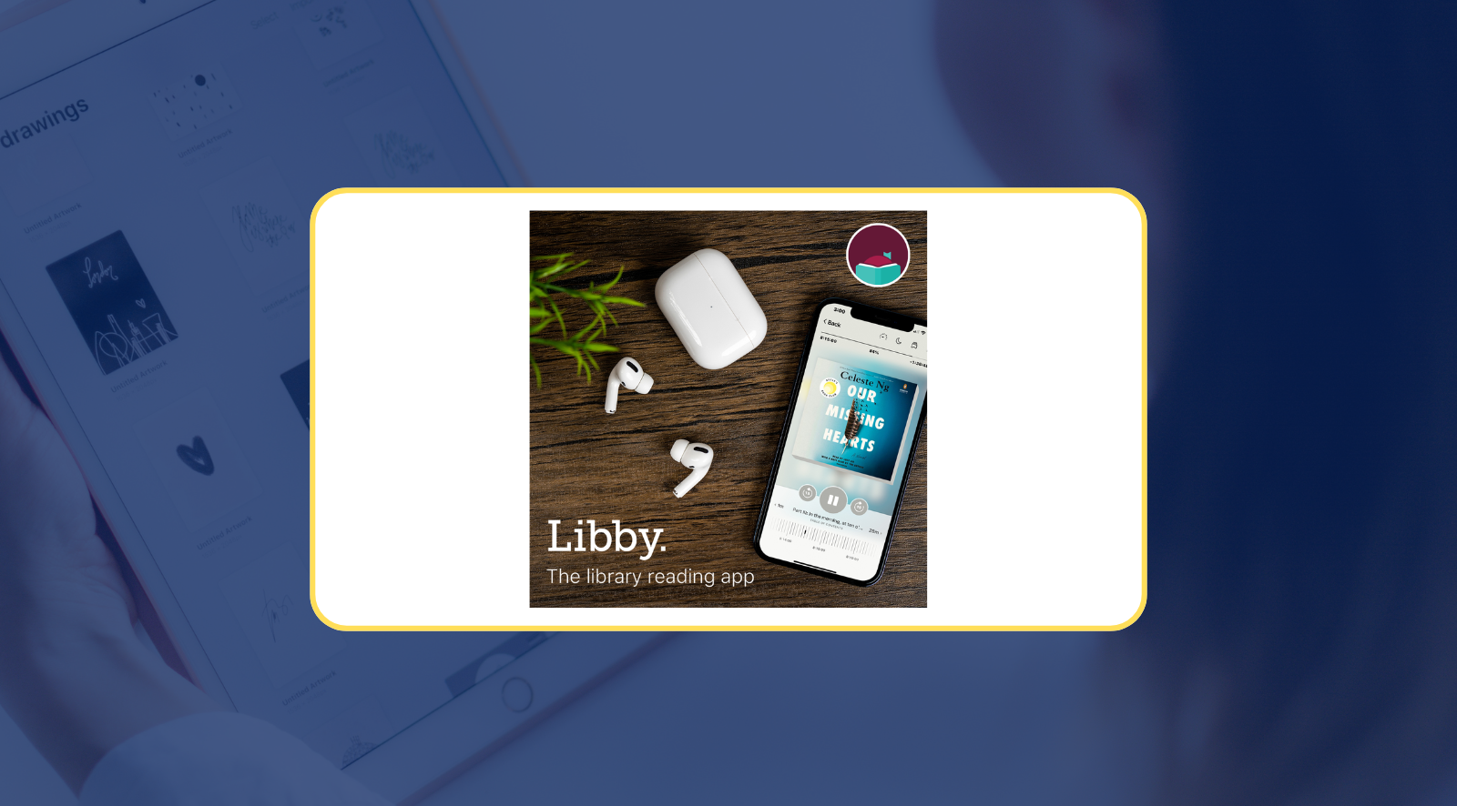 Libby button