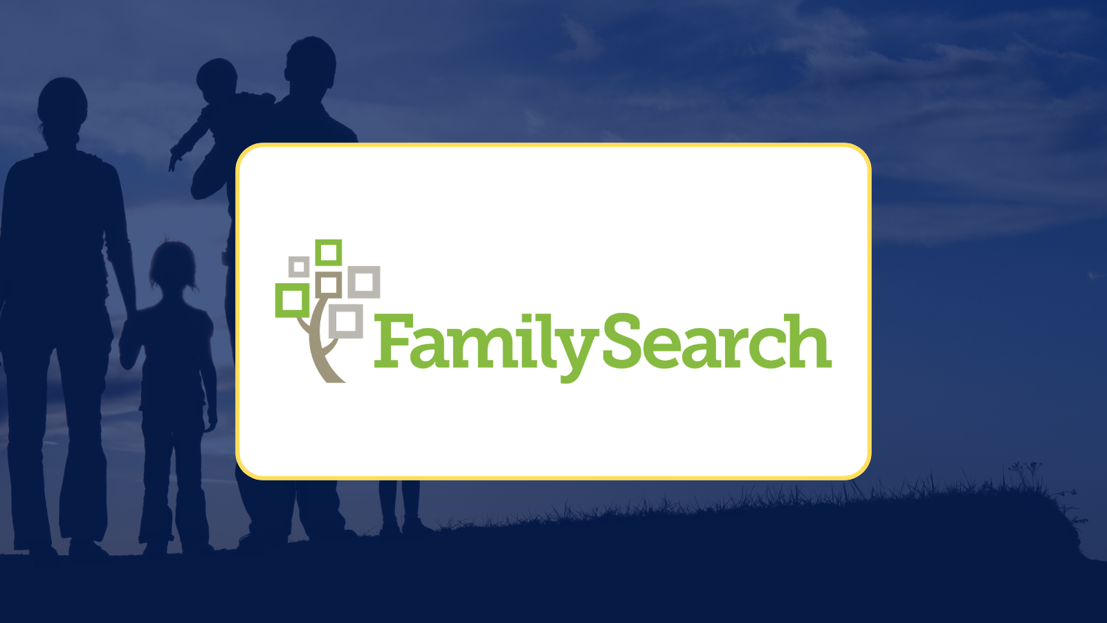 family search button