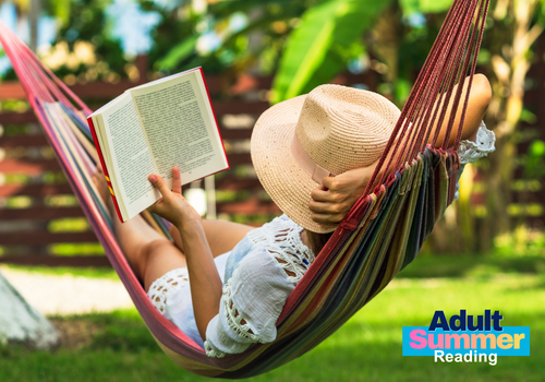 Adult Summer Reading Relax, read, and win - register at the library or call 561-742-6390