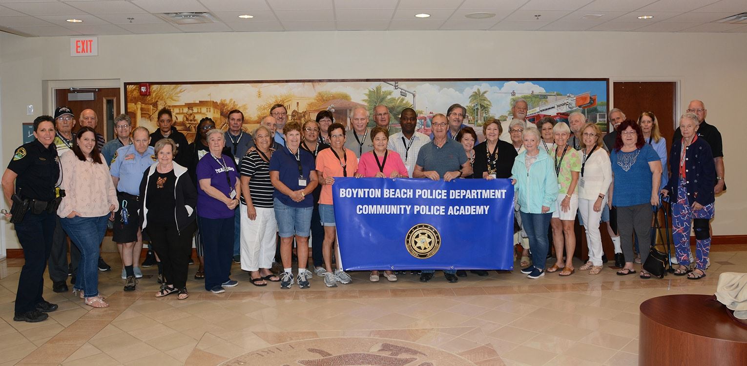 Community Police Academy Group Picture
