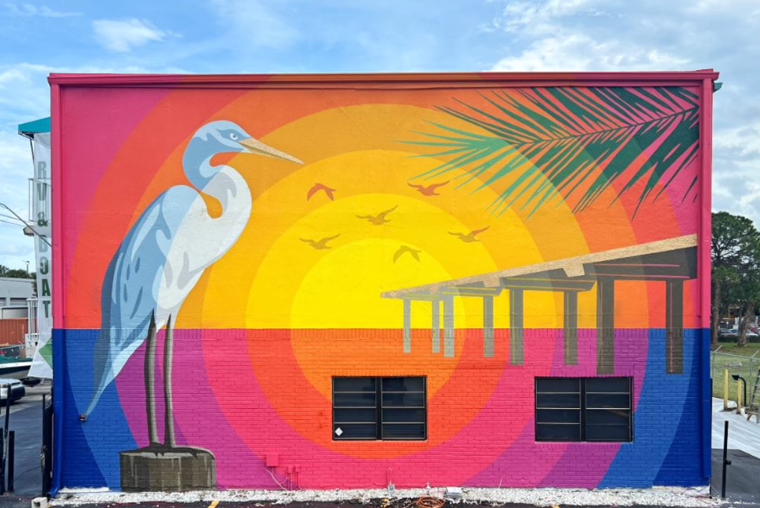 Greg Mankis - Gator Storage Mural